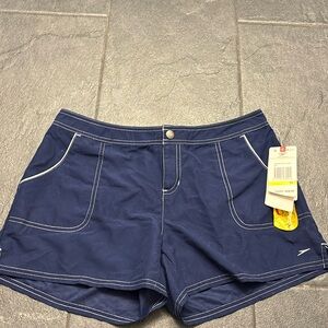 Speedo “Speedry” cover-up swim shorts